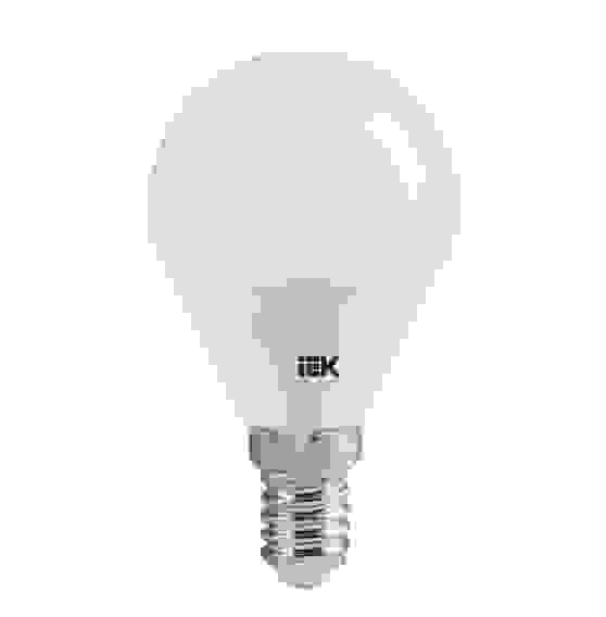 Лампа светодиод. LED 5вт Е14 тепло-белый мат. шар ЕСО