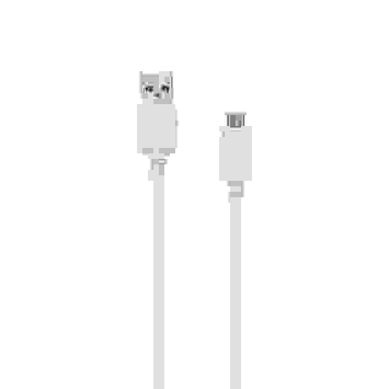 Кабель USB Micro USB 1м classic белый ISA (гарантия 2 недели)