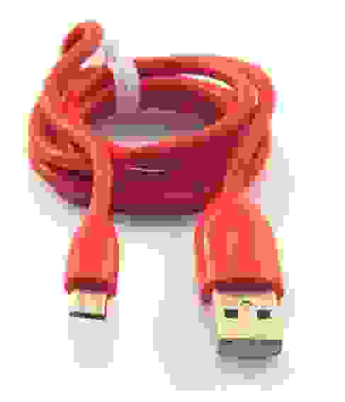 Кабель USB Micro USB 1м красный ISA (гарантия 2 недели)