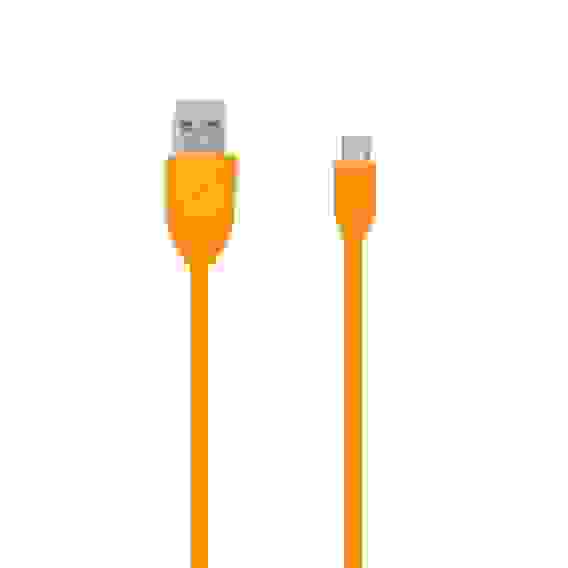 Кабель USB Micro USB 1м оранжевый ISA (гарантия 2 недели)