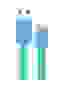 Кабель USB Micro USB CB-04 плоский 1м голубой ISA (гарантия 2 недели)