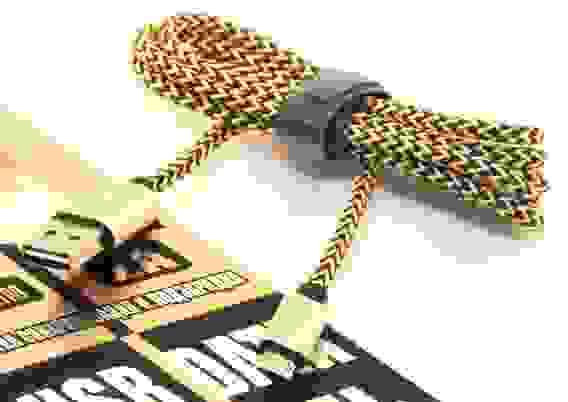 Кабель USB Micro USB двусторонние коннекторы алюминий/текстиль 1.2м золото ISA ((гарантия 2 недели)