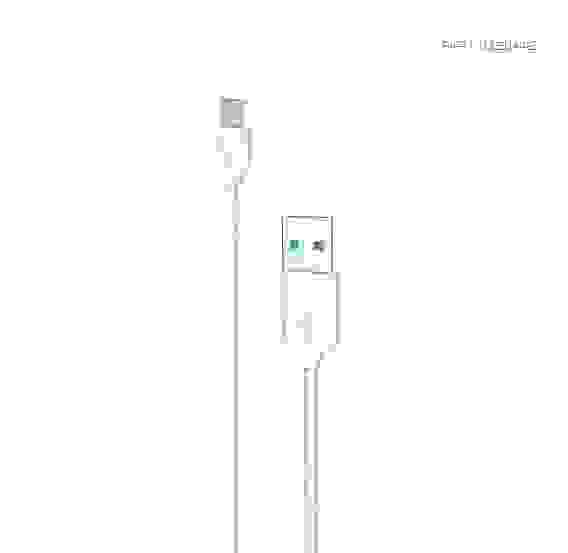 Кабель USB Micro USB усиленный 1м белый ISA (гарантия 2недели)