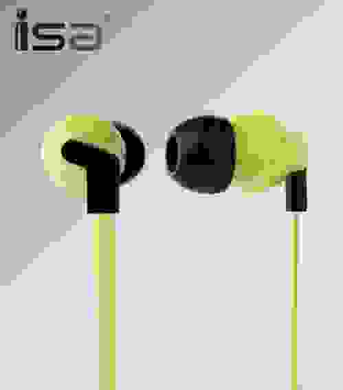 Наушники Bluetooth ISA BE-05 зеленый (гарантия 2недели)