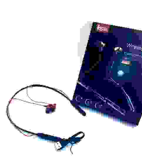 Наушники Bluetooth ISA BE-07 красный (гарантия 2недели)