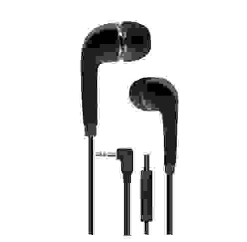 Hаушники EP-ML-13 с микрофоном L-коннектор черный ISA (гарантия 2недели)
