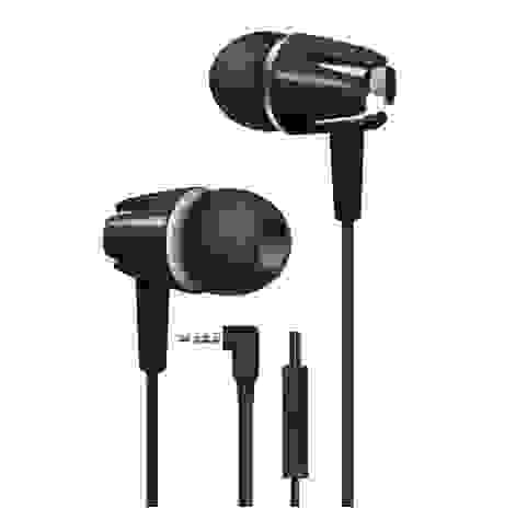 Hаушники EP-ML-14 с микрофоном L-коннектор черный ISA (гарантия 2недели)