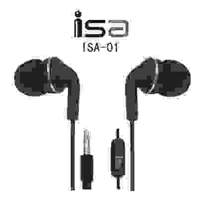 Наушники ISA-01 черный ISA (гарантия 2недели)