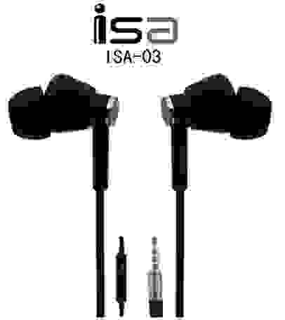 Наушники ISA-03 черный ISA (гарантия 2недели)