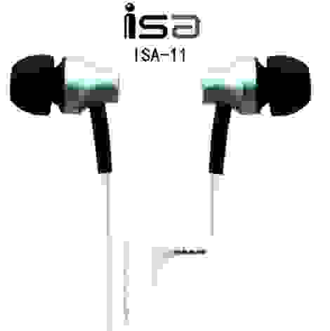 Наушники ISA-11 серебро ISA (гарантия 2недели)