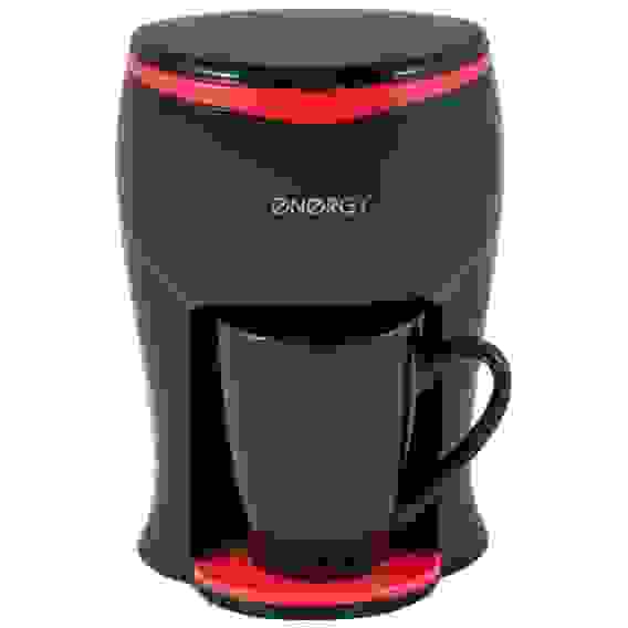 Кофеварка ENERGY EN-607 черная, 200 Вт, 1 чашка