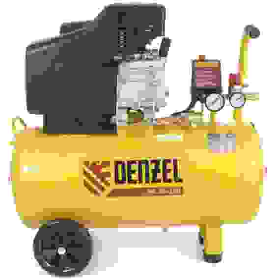 Компрессор Denzel РС 50-260 прям привод 1,8кВт,10бар, 50л, 260л/мин