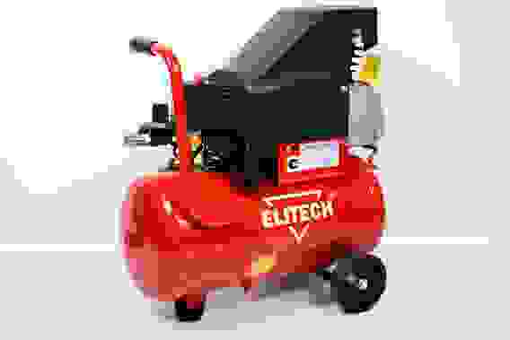 Компрессор ELITECH КПМ 200/24 прям привод 1,5кВт, 8бар, 24л, 198л/мин