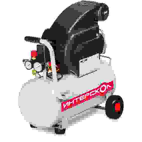 Компрессор Интерскол КВ-200/25 прям привод 1,5кВт, 8бар, 25л, 200л/мин