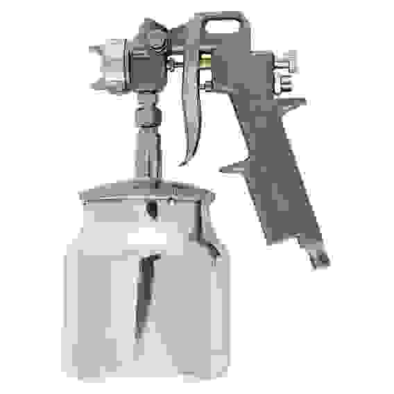 Краскораспылитель пневм.с ниж.бачк.V=0,75л+сопла