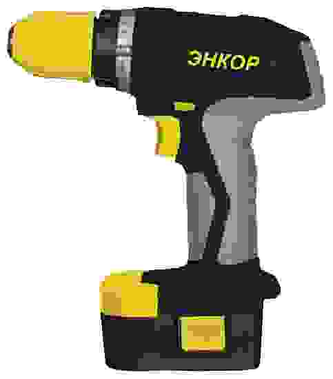 Дрель-шуруповерт акк. ЭНКОР ДША-2 12ЭР/10м 12В 1,5Ач Ni-Cd