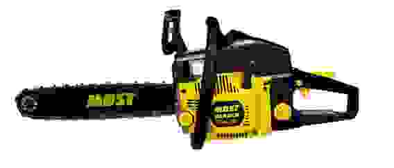 Бензопила MOST-GARDEN CS45-16G (40см, 3/8", 1,3мм, 57зв., 2кВт)