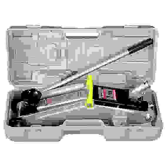 Домкрат гидрав. подкатный, 2т. h 135-385мм (кейс)//MATRIX