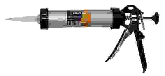 Пистолет для герметика алюминиевый закрытый/Вихрь