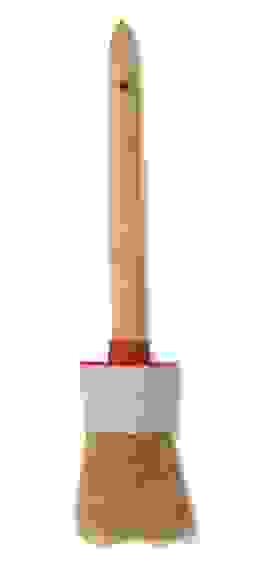 Кисть круглая №10 (40мм) нат.щет.пласт оправка( Промис)