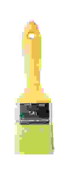 Кисть плоская №1,5 (38мм) нат.щетина дер.руч.(Люкс Промис)