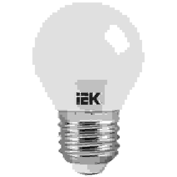 Лампа светодиод. LED 5вт Е27 тепло-белый мат.шар ЕСО