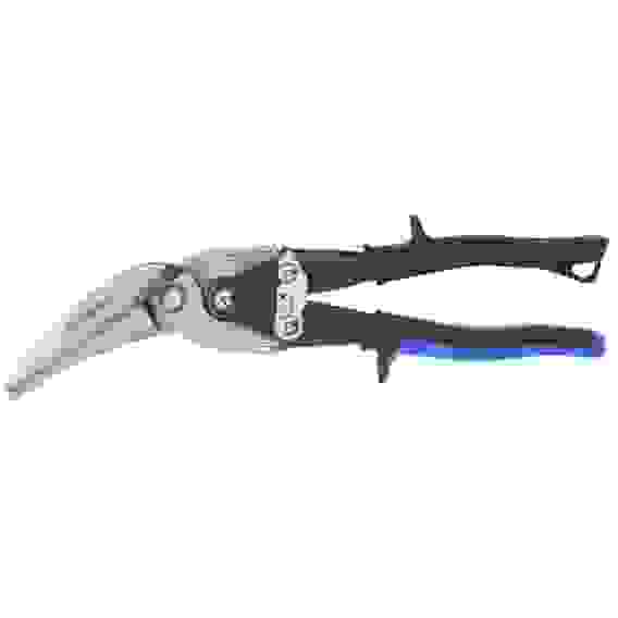 Ножницы по металлу &quot;PIRANHA&quot;,270мм,прямой и правый проходной рез, сталь-CrMo, двухкомп.рук-ки//GROSS