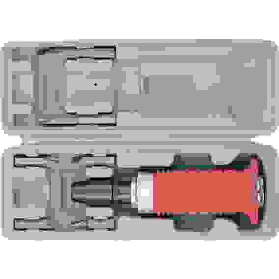 Отвертка ударно-поворотная 1/2&quot;, набор бит, 6шт., обрезин. ручка, в пластик.боксе //MATRIX