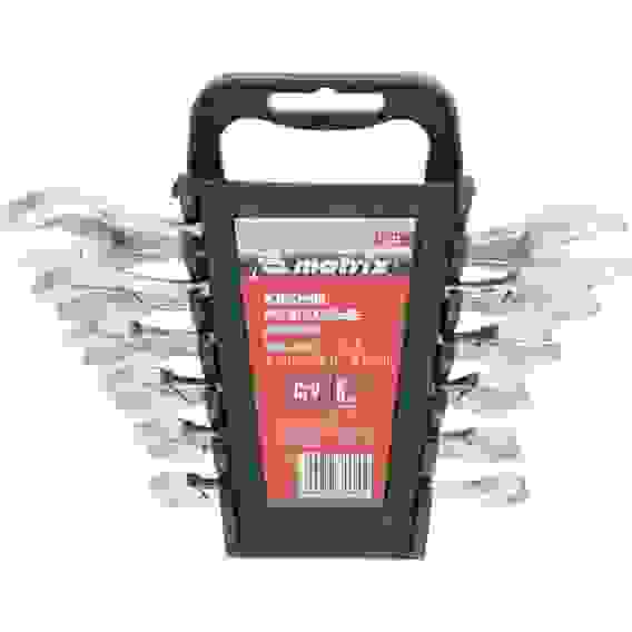 Набор ключей рожковых 6-17мм,CR-V,6шт, хромированные//MATRIX