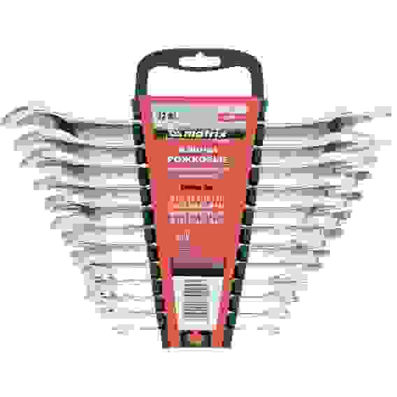 Набор ключей рожковых,6х32 мм.12шт, хромированные /Eliptical зерк