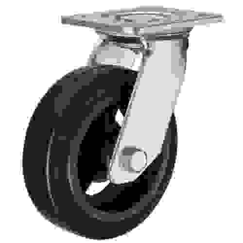 Колесо большегр.чер.резина пов. д. 200