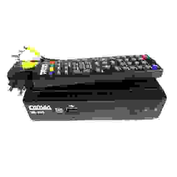 Ресивер эфирный цифровой DVB-T2 HD HD-300 металл, дисплей DOLBY DIGITAL, Сигнал