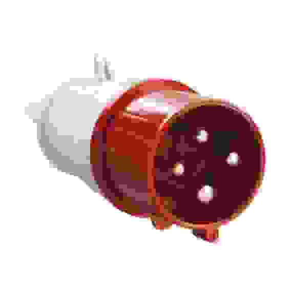 Вилка кабельная 32А 3Р+PE IР44 переносная 380В 024, 9693462