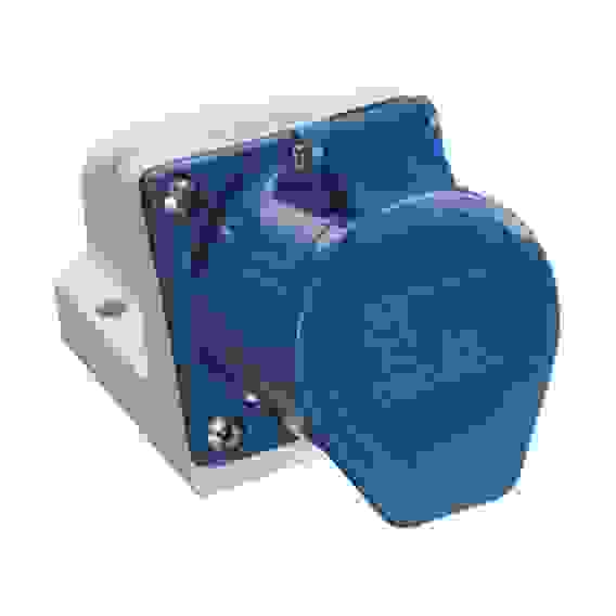 Розетка кабельная 16А 2Р+E IР44 на поверхность 250В 113, 9693477