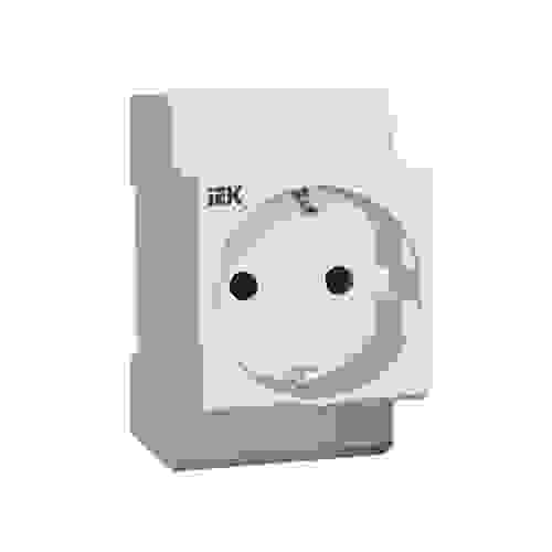 Розетка на DIN-рейку с заземлением контактов РАр 10-3-ОП, 9714494
