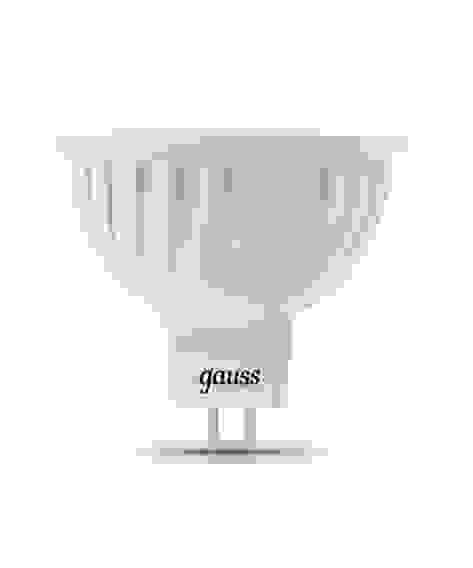 Лампа светодиод. LED 5вт 12в GU 5.3 теплый Gauss