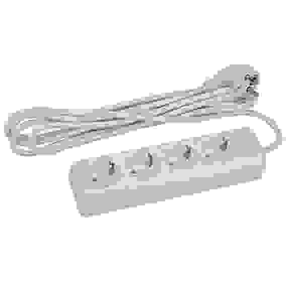 Удлинитель ЭРА с з/к 3х1мм, 4гн*3м U-4es-3m с выкл