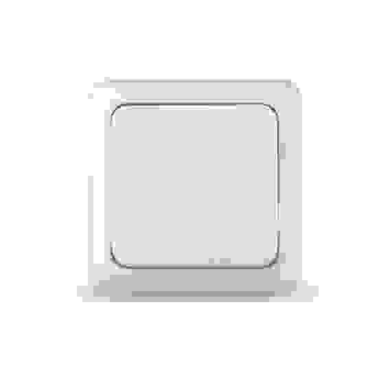 Выключатель Олимп 1 кл наружный белый