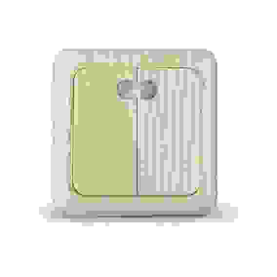 Выключатель Олимп 2-х кл. с подсветкой сосна