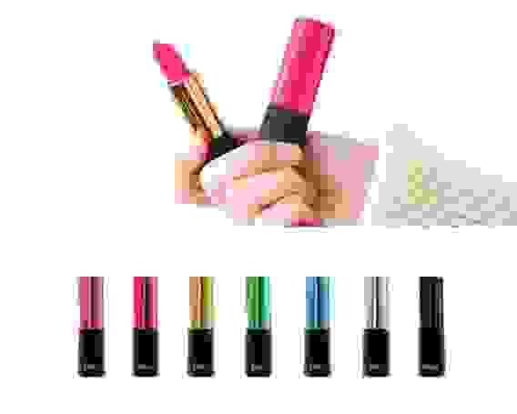 Внешний аккумулятор губная помада 2600mAh черный ISA (гарантия 2 недели)