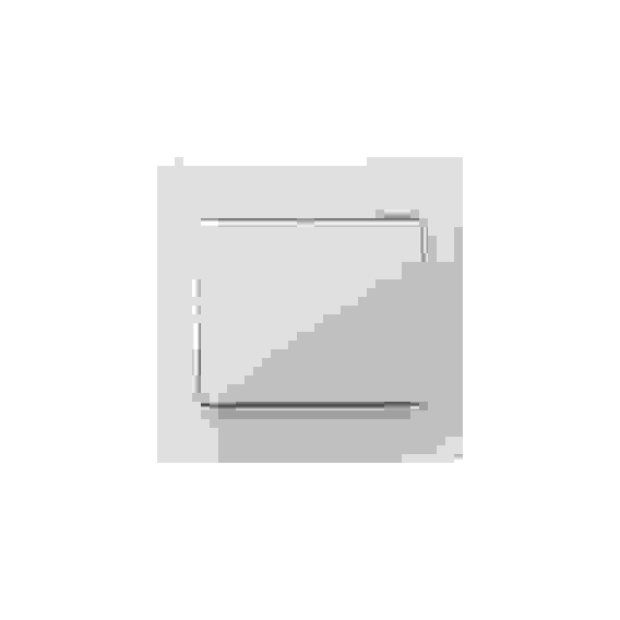 КВАРТА Выключатель одноклавишный скрытый белый в сборе