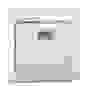 Выключатель Олимп 1 кл с подсветкой наружный белый