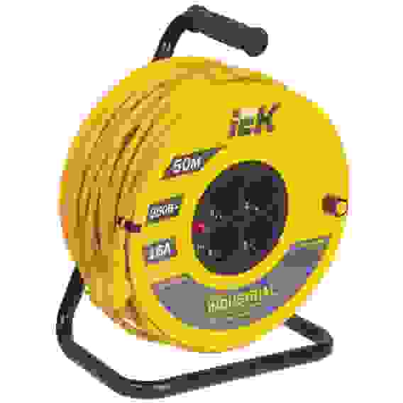 Удлинитель силовой 4 роз, 50м, ПВС 3х1,5 УК50 с термозащ, 759119