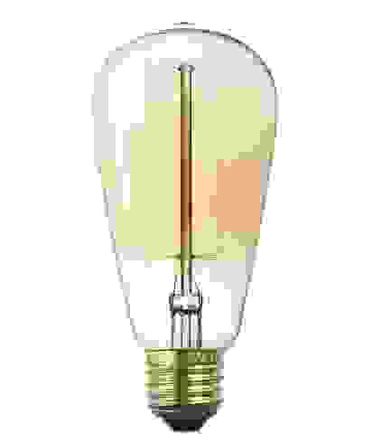 Лампа ЛОН 40 Е 27 декоративный золотой