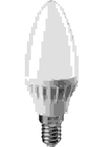 Лампа светодиодная LED 8вт E14 4000К нейтр.белый матовая свеча ОНЛАЙТ