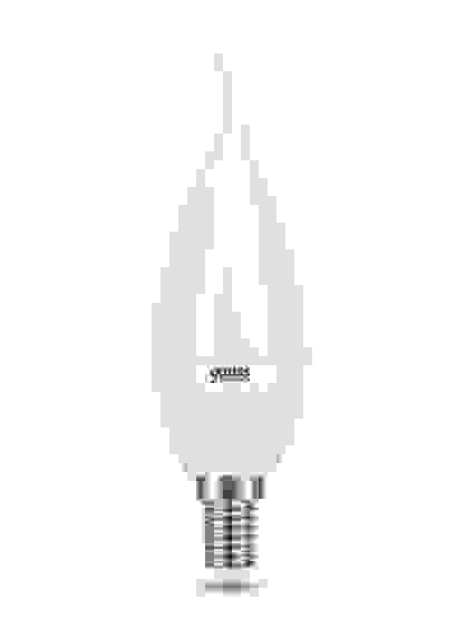 Лампа светодиодная LED 8вт 230в,Е14,белый, свеча на ветру Gauss Elementary