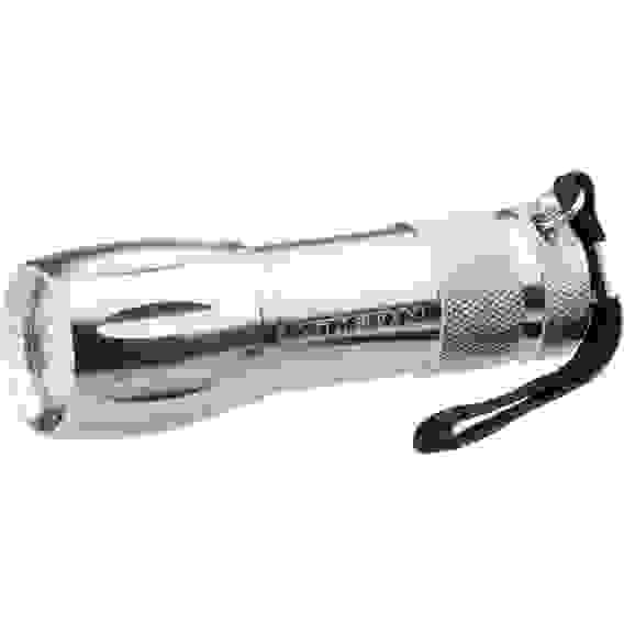 Фонарь светодиодный, алюминиевый корпус, влагозащищённый, 9 LED, 3хААА// Stern