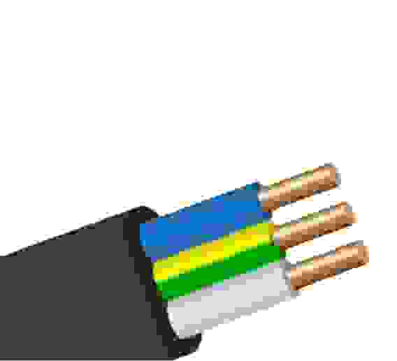 Кабель ВВГ-Пнг 3х1,5 плоский ГОСТ