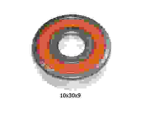 Подшипник 6200-2Z (10х30х9) закр в резине