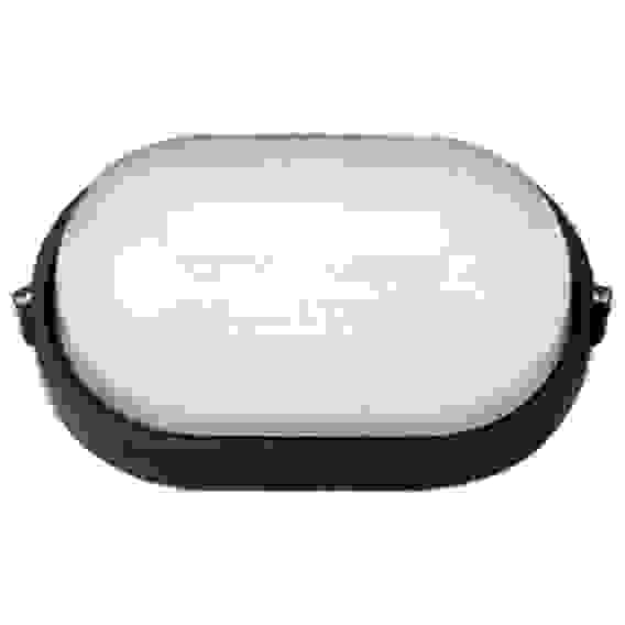 Светильник НПП-60w овальный без решетки IP54 черн, 9738811